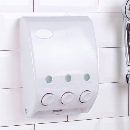 Запираемый диспенсер для мыла в ванной комнате *350 мл - Дозатор для мыла в ванной комнате